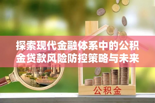 文成探索现代金融体系中的公积金贷款风险防控策略与未来发展趋势