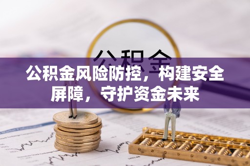 文成公积金风险防控，构建安全屏障，守护资金未来