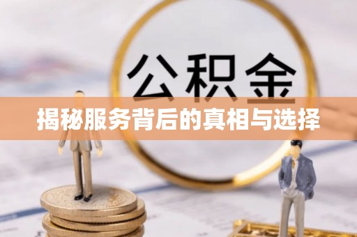文成揭秘服务背后的真相与选择