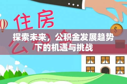 文成探索未来，公积金发展趋势下的机遇与挑战