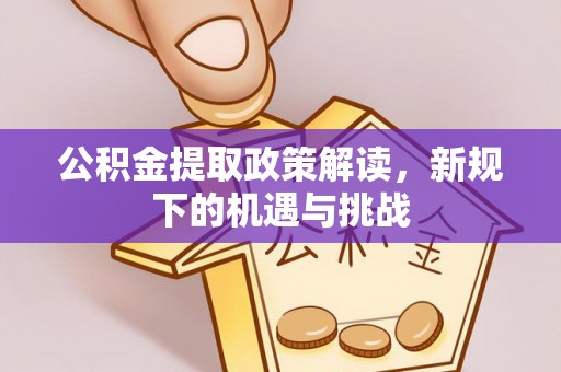 文成公积金提取政策解读，新规下的机遇与挑战